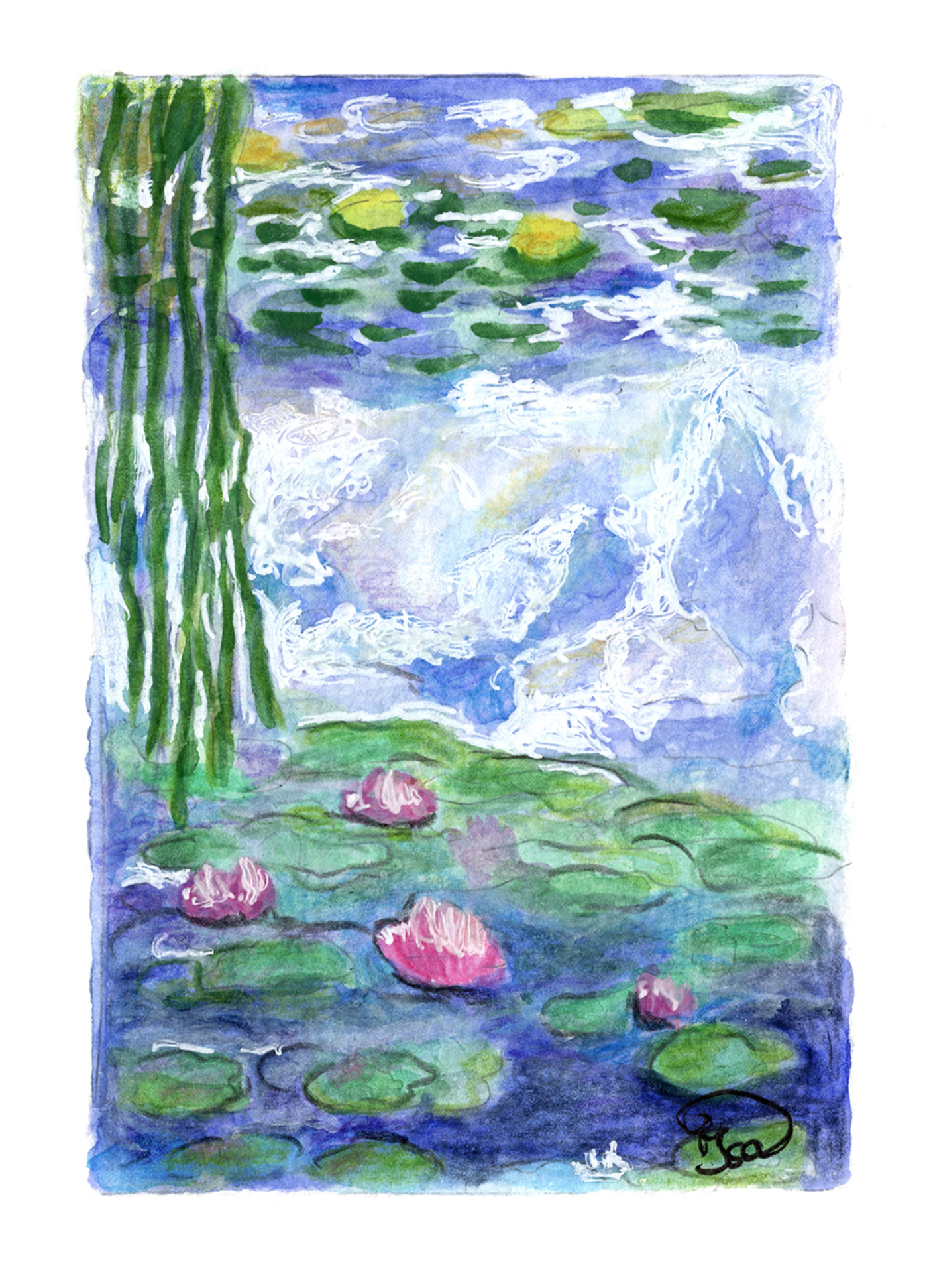 Monet, les nymphéas