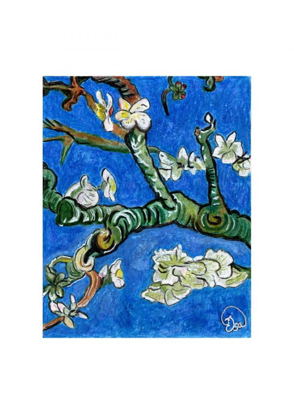 Van Gogh, les amandiers en fleurs