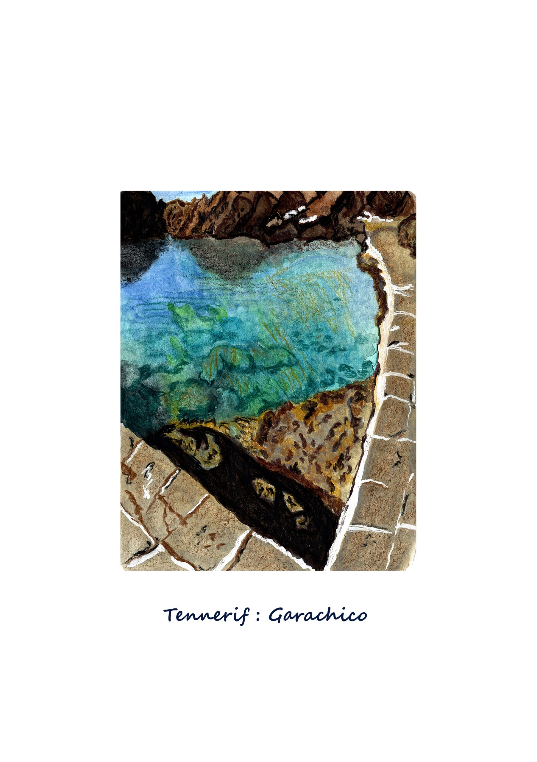 Tenerife, Garachico et ses piscines naturelles