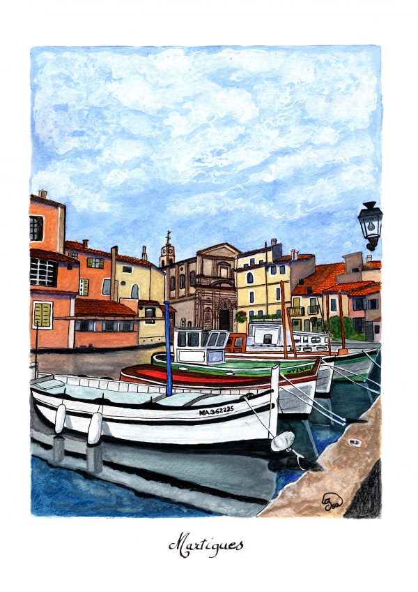 Martigues, l'église de Saint-Geniès