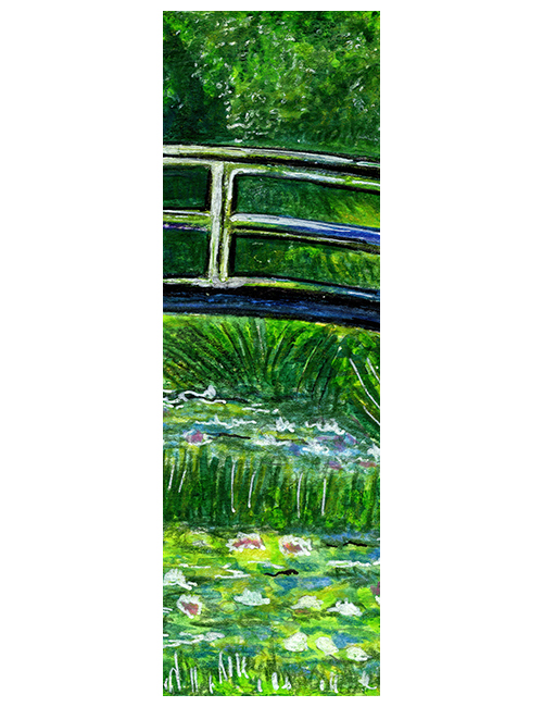 Monet, bassins aux nénuphars (marque-page)